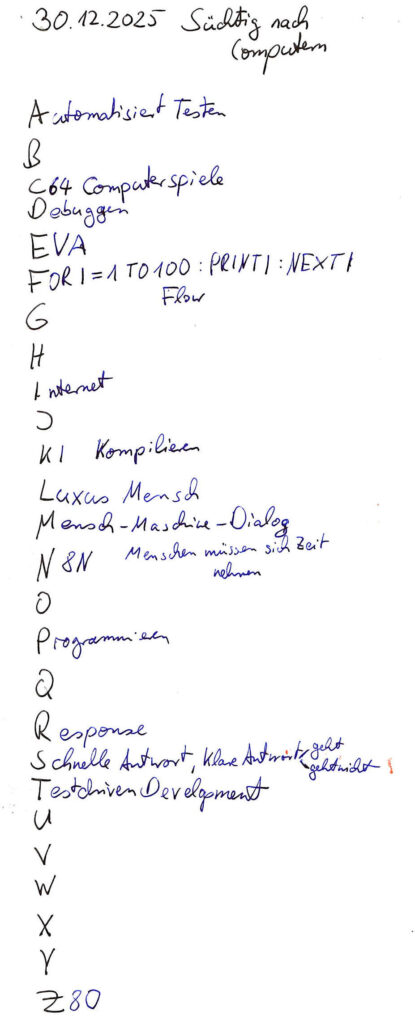 ABC Süchtig nach Computern